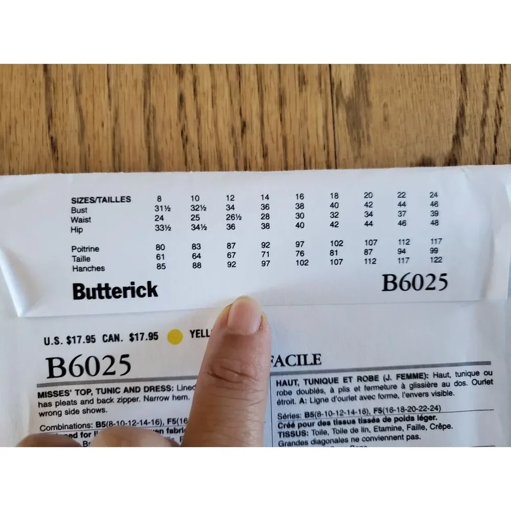 Butterick b6025 b5
